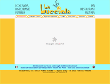Tablet Screenshot of locandalalucciola.com
